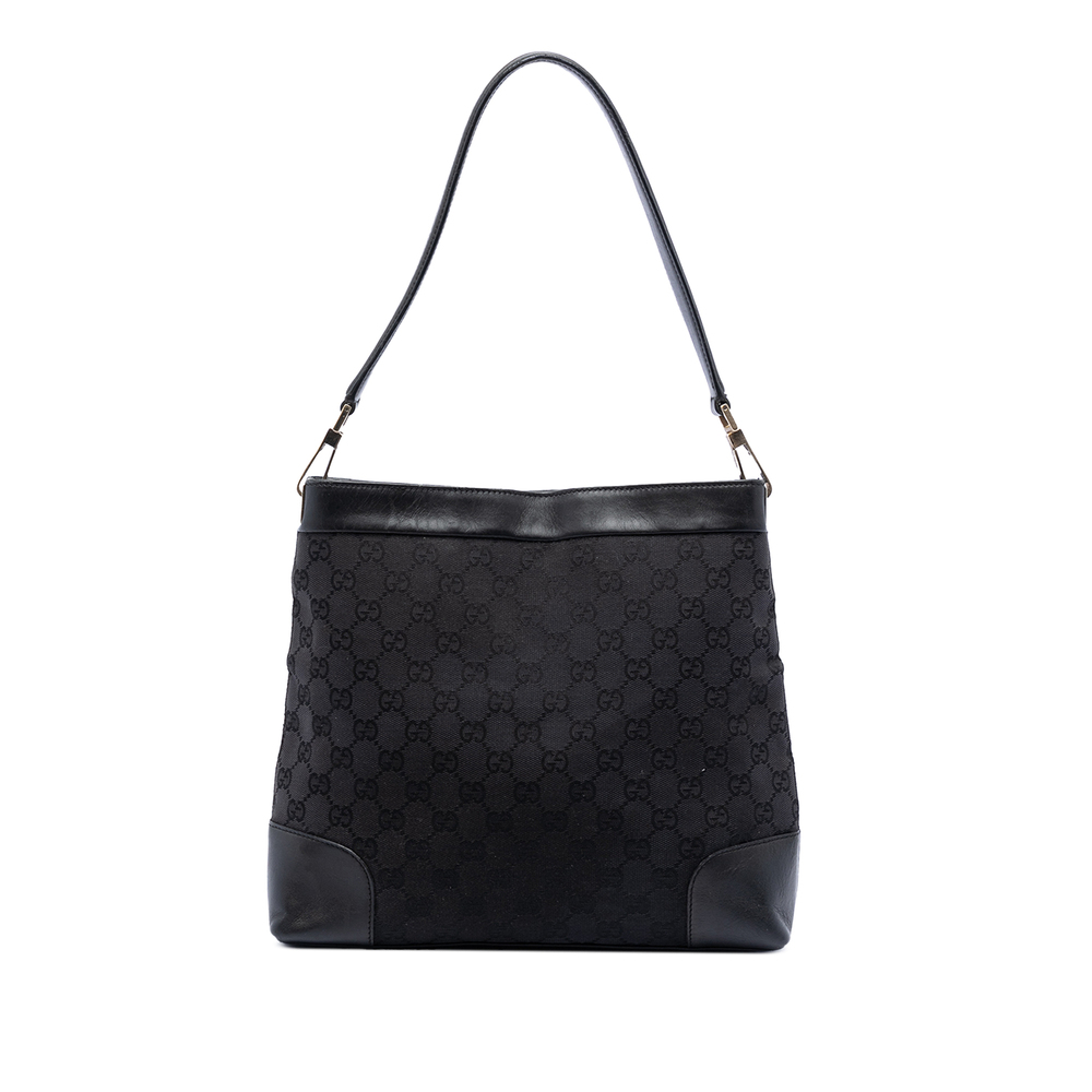 Pre-Loved Gucci GG Canvas Shoulder Bag